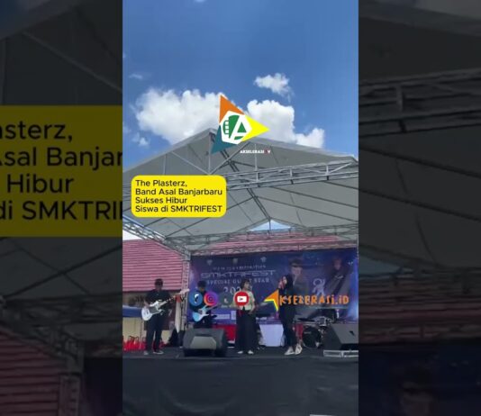 The Plasterz, Band Asal Banjarbaru Sukses Hibur Siswa di SMKTRIFEST The Plasterz, Band Asal Banjarbaru Sukses Hibur Siswa di SMKTRIFEST