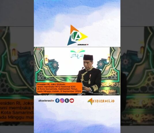 Presiden RI, Joko Widodo Resmi Buka MTQ Nasional XXX di Kota Samarinda, Kalimantan Timur Presiden RI, Joko Widodo Resmi Buka MTQ Nasional XXX di Kota Samarinda, Kalimantan Timur