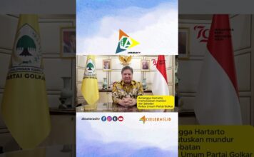 Airlangga Hartarto Mundur sebagai Ketua Umum Partai Golkar Airlangga Hartarto Mundur sebagai Ketua Umum Partai Golkar